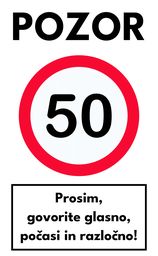 pozor 50 govorite glasno