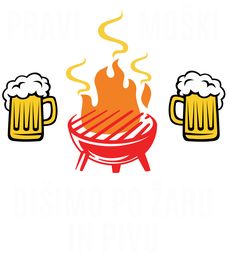 pravi moski disi po zaru in pivu