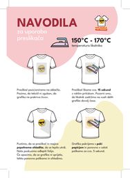 tisk NAVODILA za preslikace