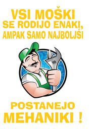 samo najboljsi postanejo mehaniki